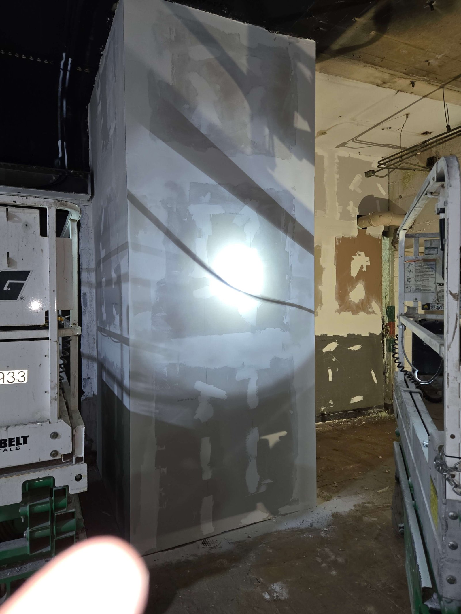 Commercial Prime & Paint completed project example by Mehi Construction Inc.